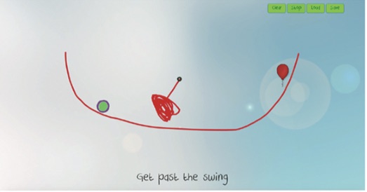 Student-made level: Get Past the Swing