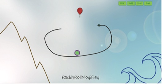 Student-made level: RockNRoll